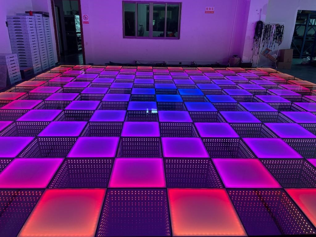Piste de Danse 3 D LED ET MATTE (25m²)