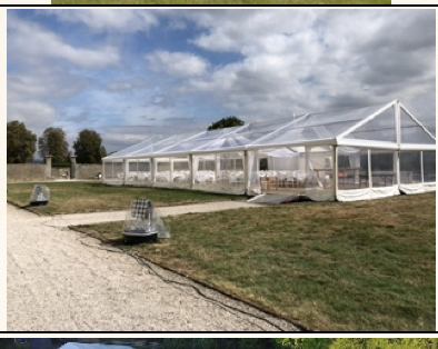 CHAPITEAU TRANSPARENT 1000m²