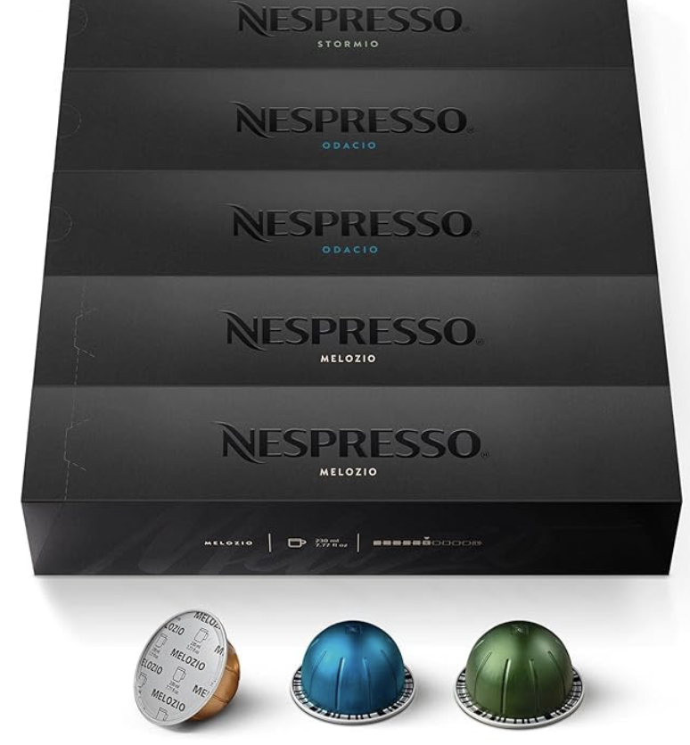 Carton capsule Nespresso