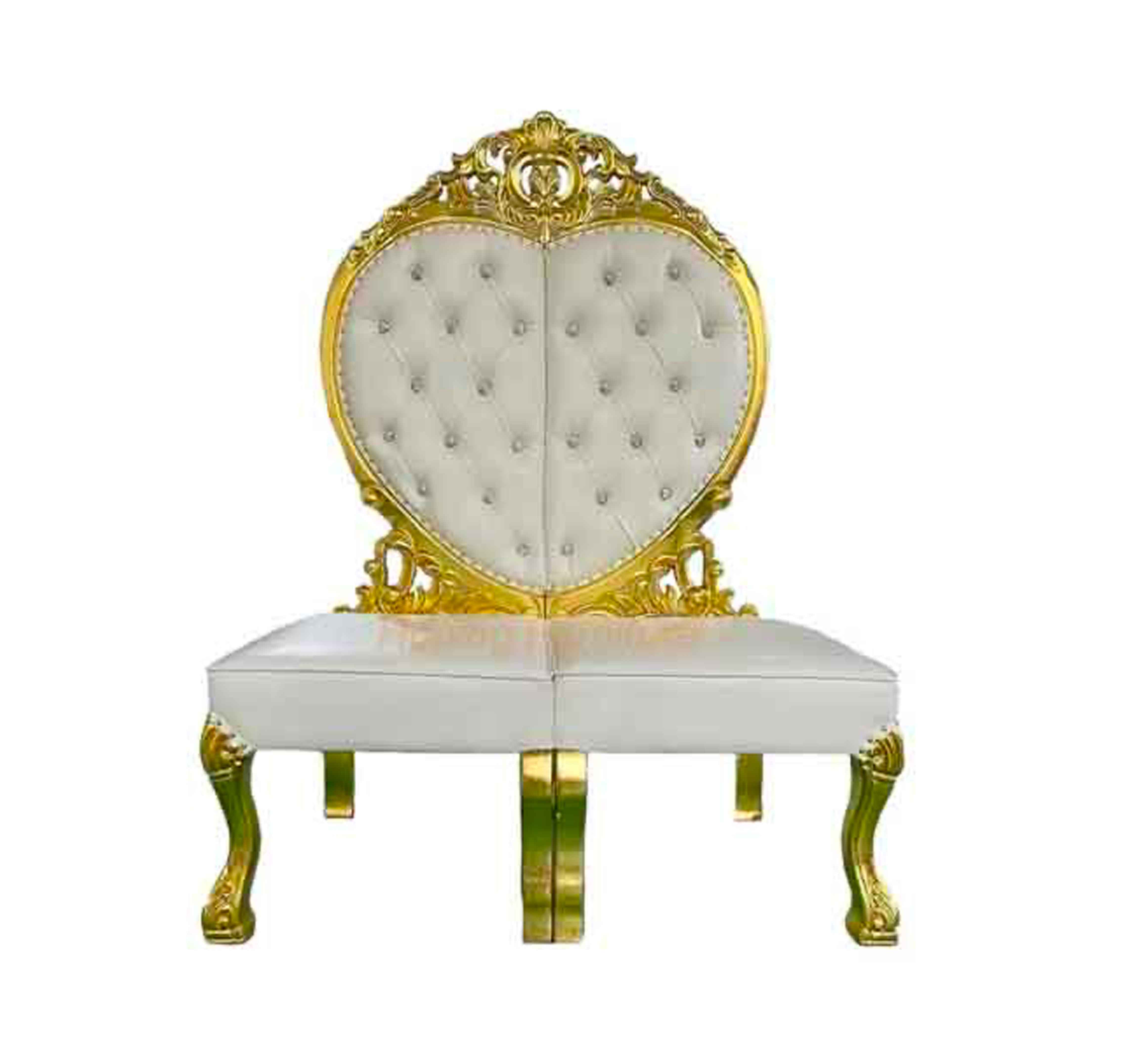 TRONE DE MARIE COEUR BLANC