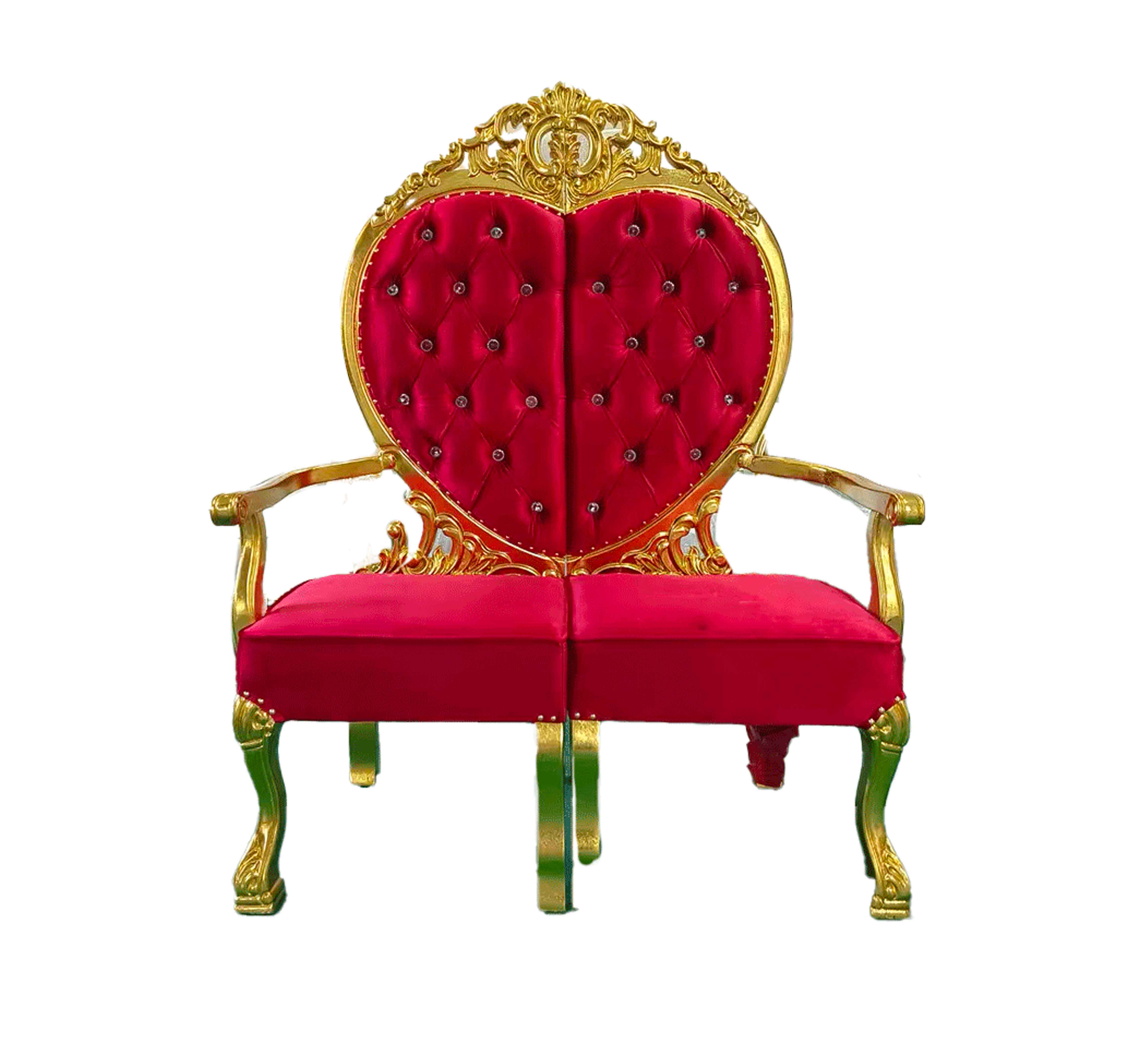 TRONE DE MARIE COEUR ROUGE